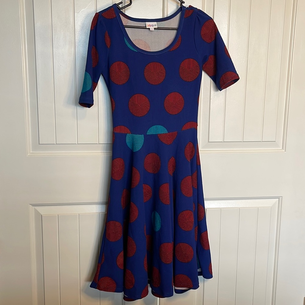 LulaRoe Nicole Dress Size Small (6/8)